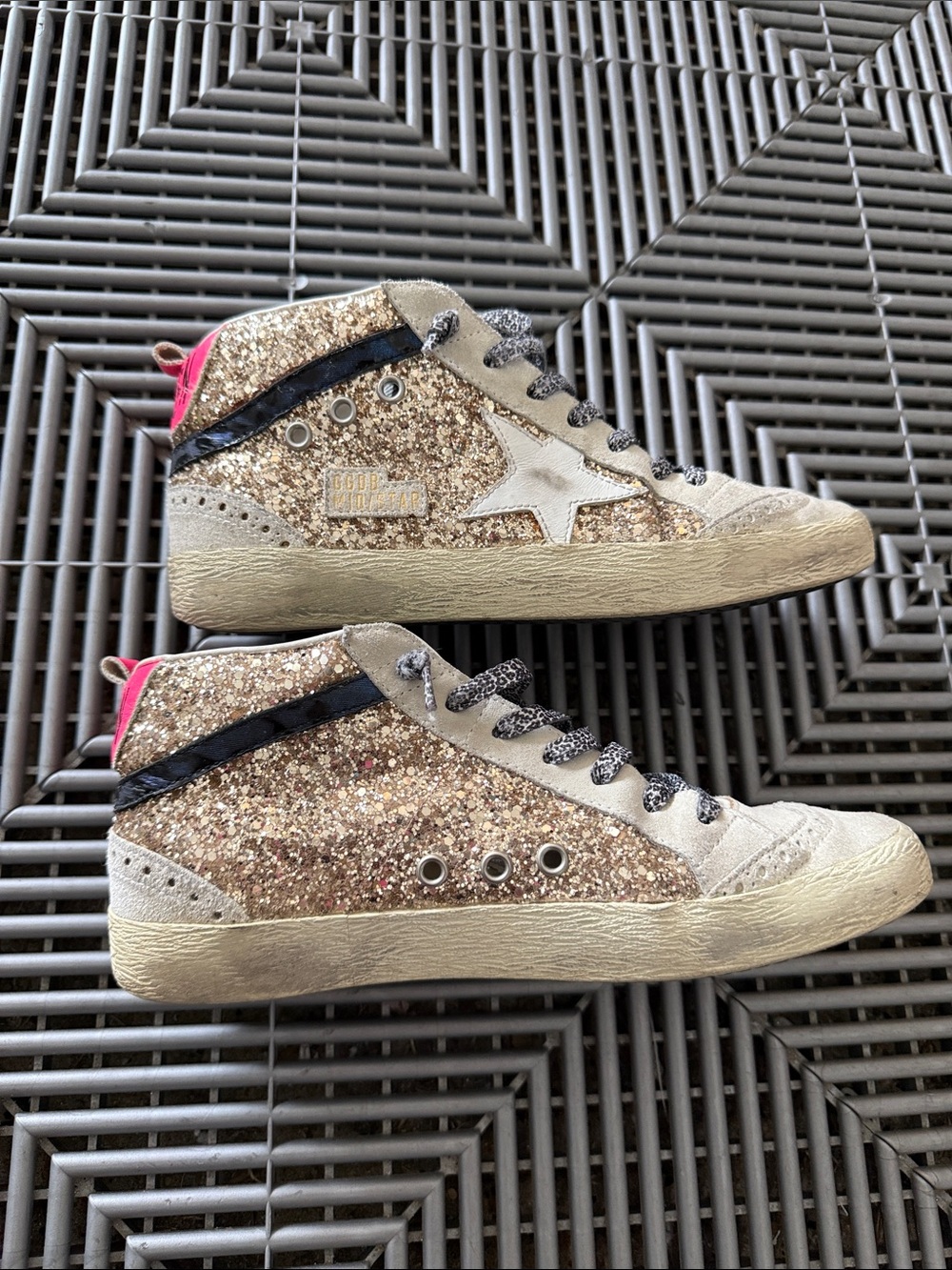 Golden Goose - Midstar mid top gold 38